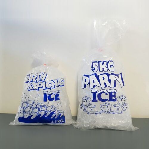 Heavy Duty Clear Ice Bags - Buy Ice Cube Bags | Pinpak