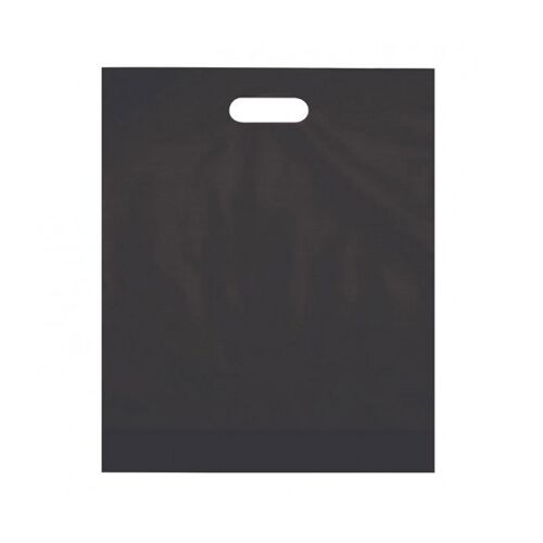 Black, Red, Clear Die Cut Carry Bags