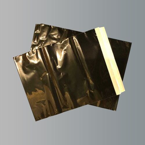 Plain Black Courier Bags